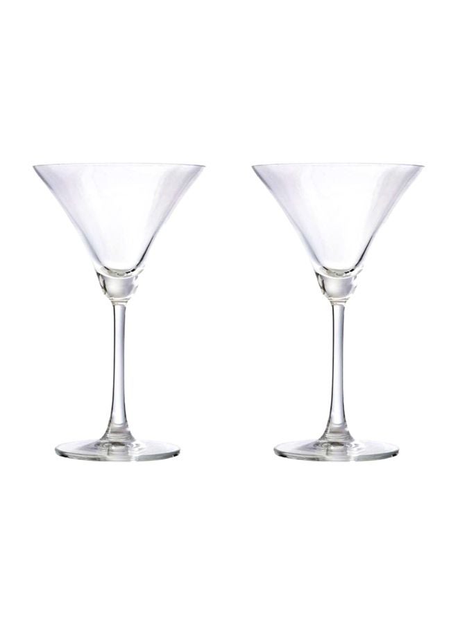 Ocean 2 Piece Madison Stemware Martini Glass Set, 285ml Capacity for Water, Soft drink Hard drink, Margerita, Martini - Image 1